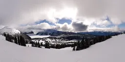 Snow Winter Wonderland Clouds Day
