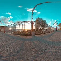 Ornamental Gate at Waterfront Park