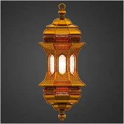 Realistic Ramadan Lantern