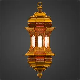 Realistic Ramadan Lantern