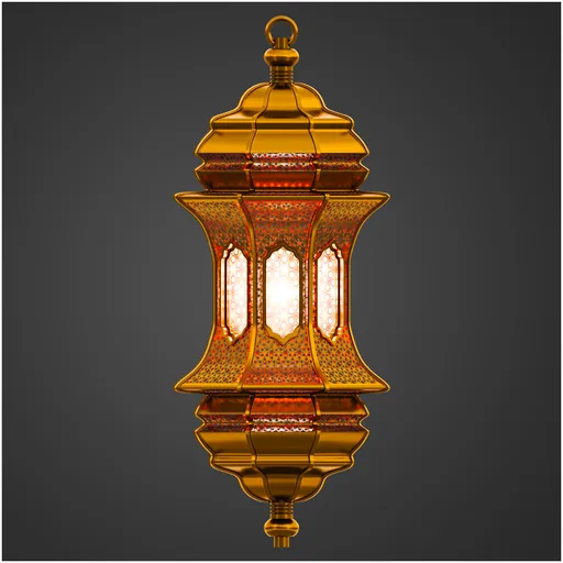 Realistic Ramadan Lantern