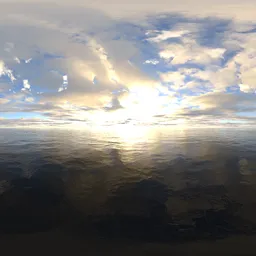 Sunset yellow warm light