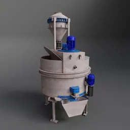 Planetary Concrete Mixer
