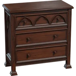 Gothic Commode 01