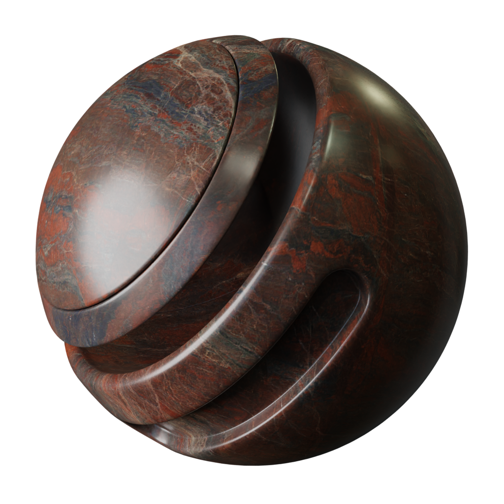 Holywood Red Marble FREE marble materials BlenderKit