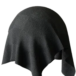 Dark Grey Felt Carpet