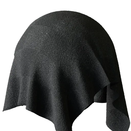Dark Grey Felt Carpet
