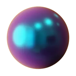 Procedural Irridescent Metal
