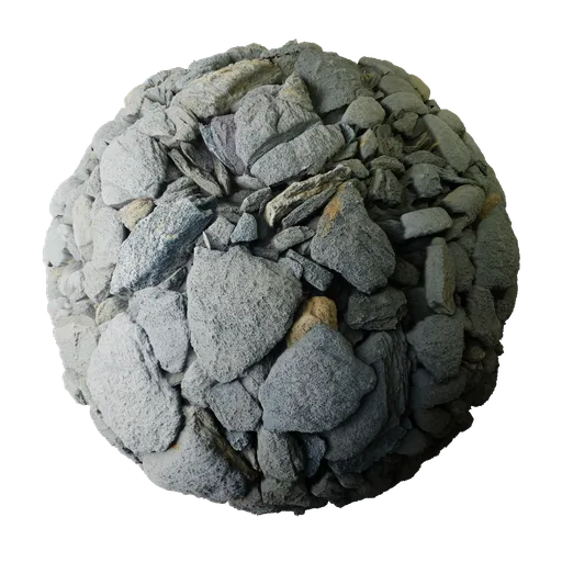 Slate gravel