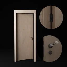 Door Bedroom Flat