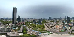 Highsky Building Glass Bluesky