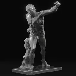 Steel Borghese gladiator