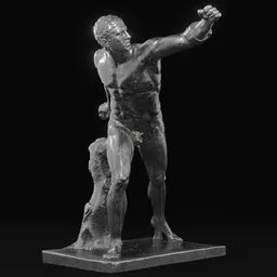 Steel Borghese gladiator