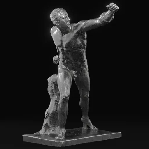 Steel Borghese gladiator