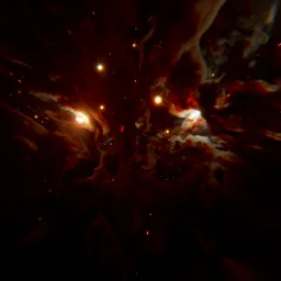 Volumetric Dark Nebula Hyperspace
