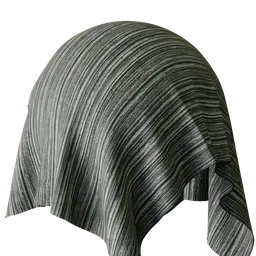 Graphical Black Chenille