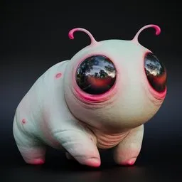 Cute Alien Rigged