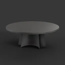 Poliform Kensington Round Table 3 Legs