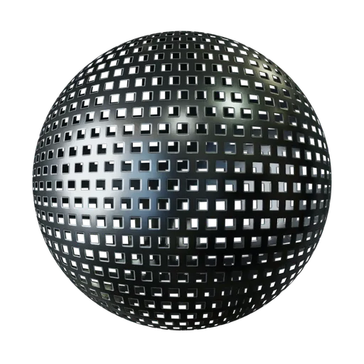 Perforated Metal Square