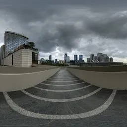 Slope intersection during daytime