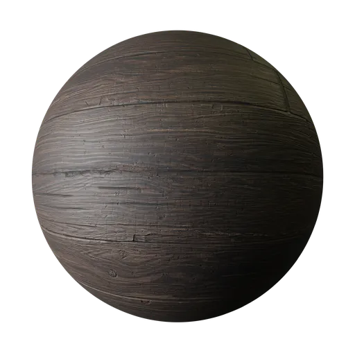 Old varnished wooden floor
