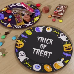 Halloween Plate