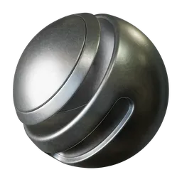 Very scratched silver metal