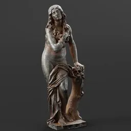 statue of Iron Mary Magdalene
