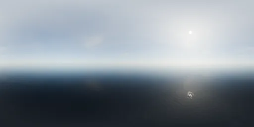 Warm Cloudy Sky HDRI