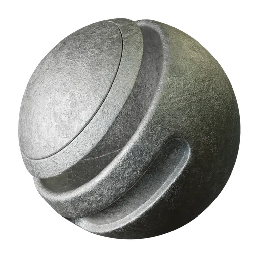 Rough metal/silver