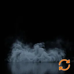 Chaotic Ground Smoke Looped