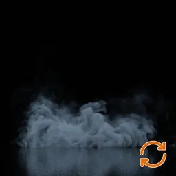 Chaotic Ground Smoke Looped