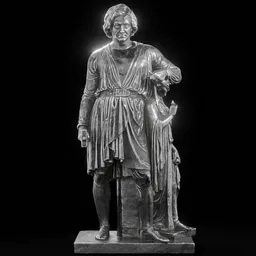 Steel Bertel with the goddess of hope