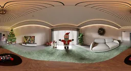 Christmas Modern Living Room