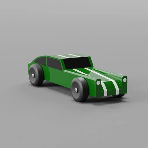 Pinewood Derby Car Toy