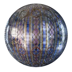 Old Stained Glass Window