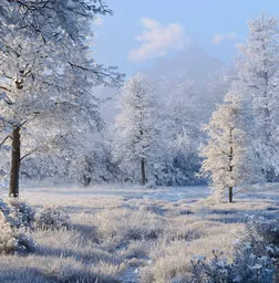 Winter Frost Meadow