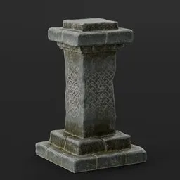 Celtic Stone Pillar
