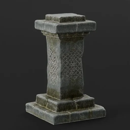 Celtic Stone Pillar