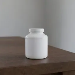 Medicine White Bottle