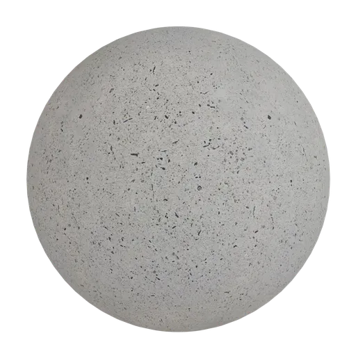 Gray speckled concrete