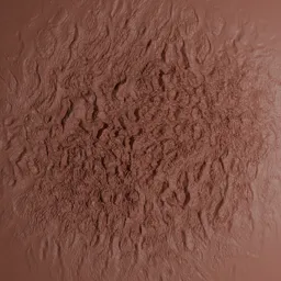 3D sculpting brush for creating detailed leopard fur textures in Blender models.