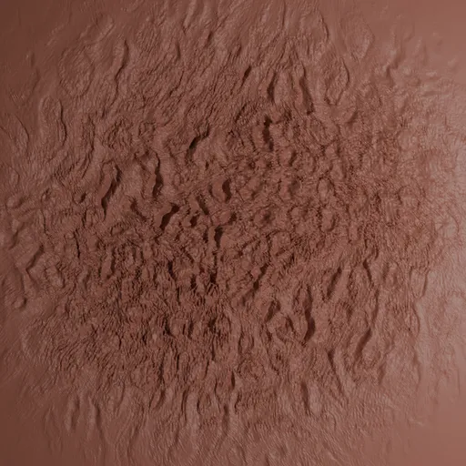 3D sculpting brush for creating detailed leopard fur textures in Blender models.