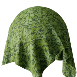 Procedural camouflage fabric