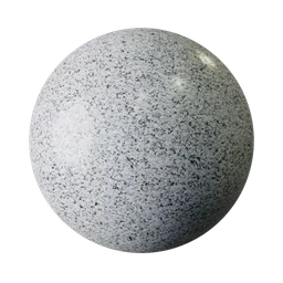 High-resolution seamless granite texture for Blender 3D PBR material rendering and CG projects.