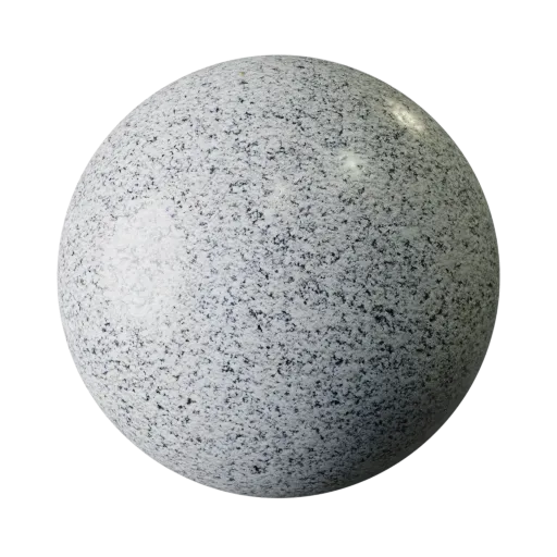 High-resolution seamless granite texture for Blender 3D PBR material rendering and CG projects.