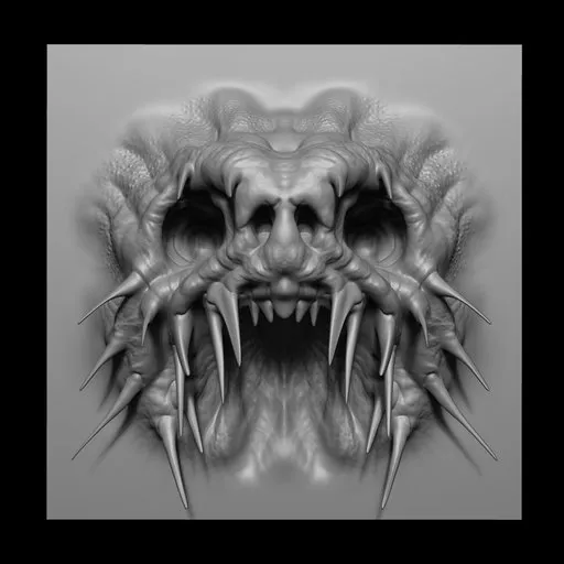 NS Monster face complex spikes