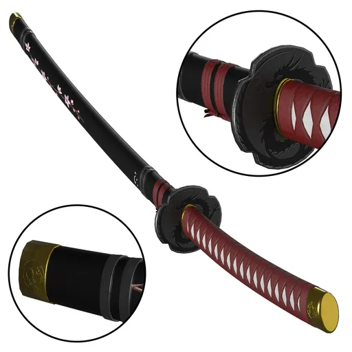 Katana – With Scabbard