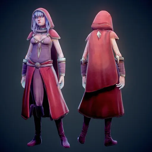 Stylized Priestess