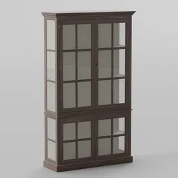 English style vintage bookshelf